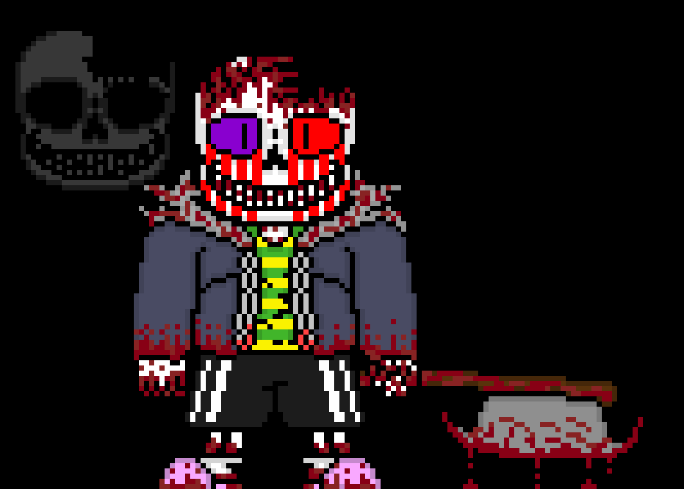 [e8cb42] Horror: *Whispering help me* Terror: why do i here whispering anyways die you stupid quintet