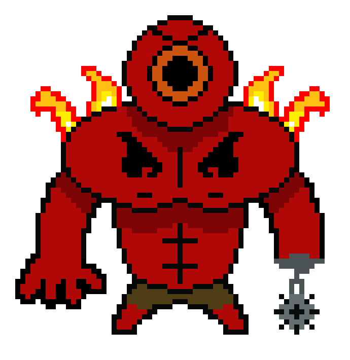 [b7cc55] Fire Cyclops