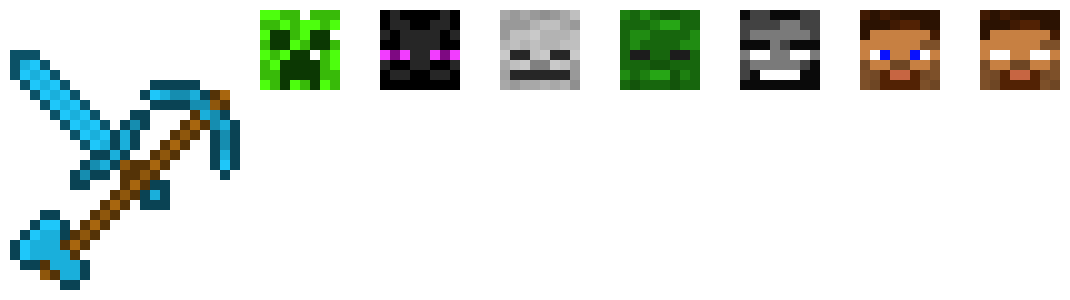 Mine Craft Pixel Art
