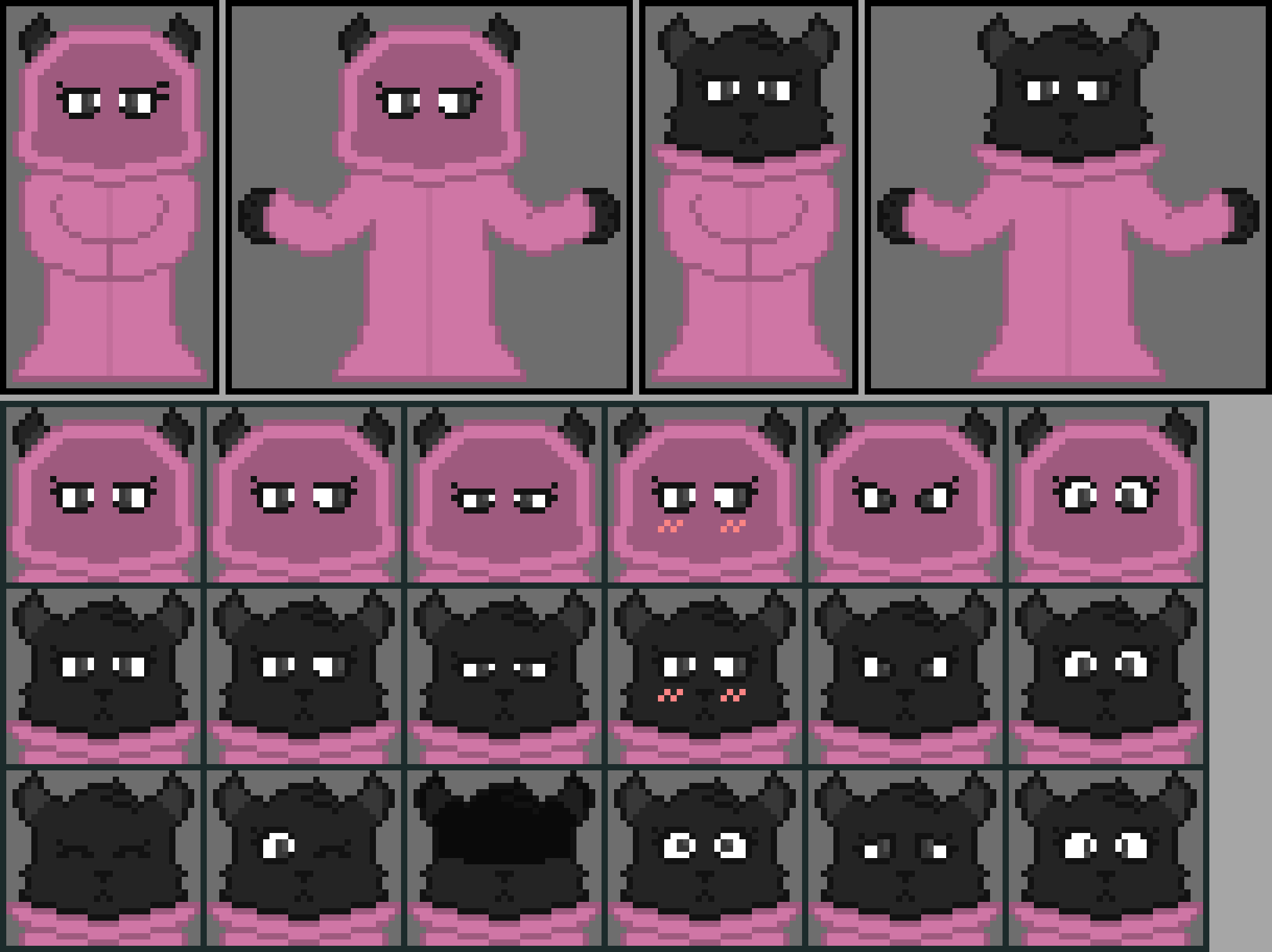 And here's my new character, Chloe. (-Lily)
