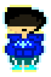 [7a0a81] ...and don't come back again. *he then reverts to normal.* ugh...