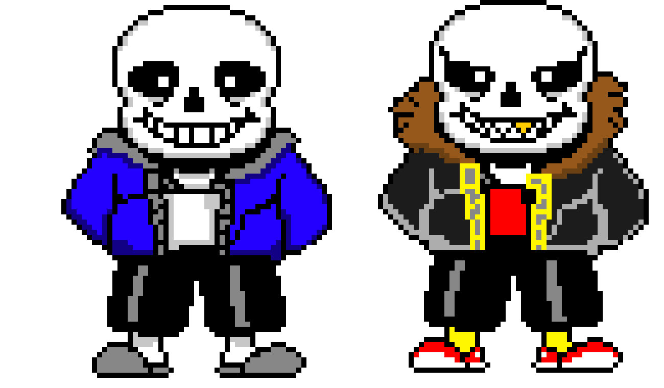 [9664c4] underfell sans and sans (pupils)