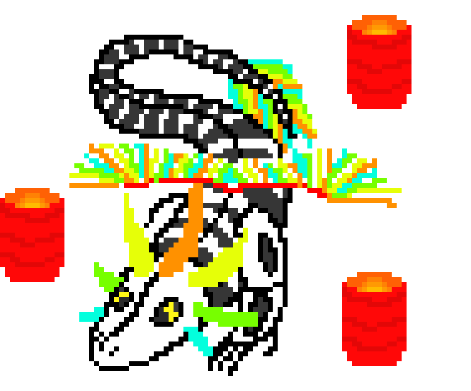 [9664c4] Fiesta (idk) bone dragon p2 with lanterns