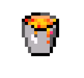 [9664c4] lava bucket