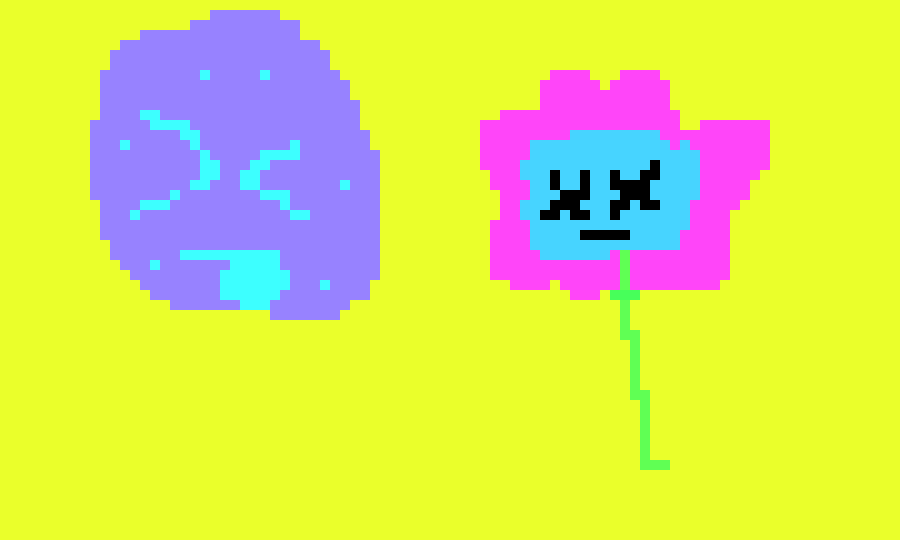 [9664c4] moon and flowey 