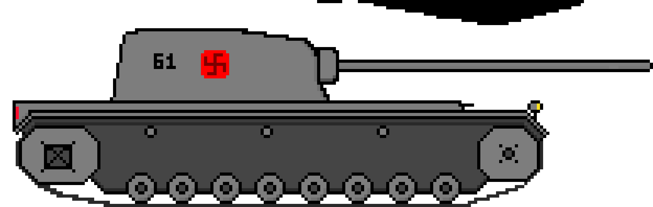 The tank is done.