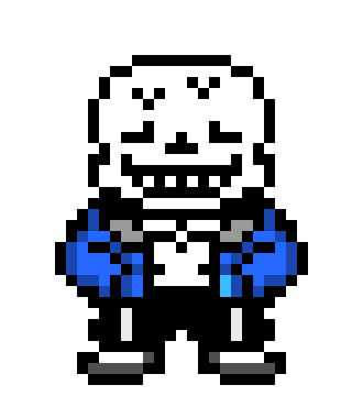 Sans' Sprite (Deltarune-Sleeping)