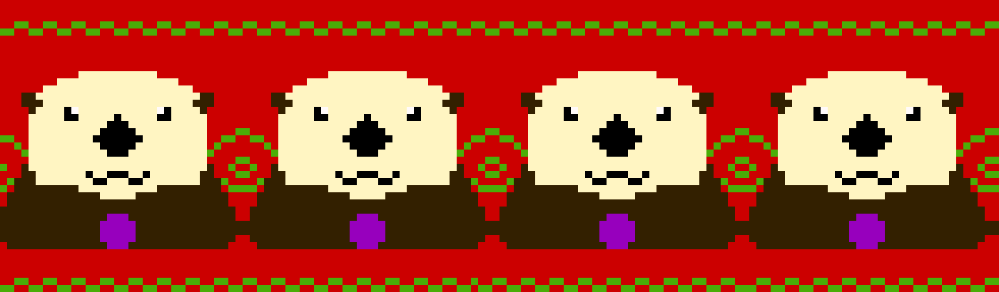 [da282c] sea otter sweater design