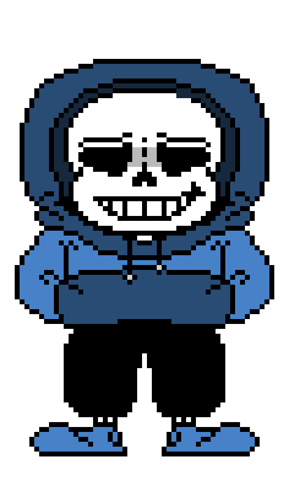 [0ab601] IJ!UnderTale:Final Judgment Sans Sprite *Hard-Mode phase 1*