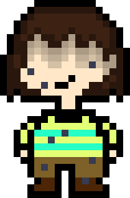 [92d336] UNDERVENGE Frisk Classic OW Sprite (Remake)