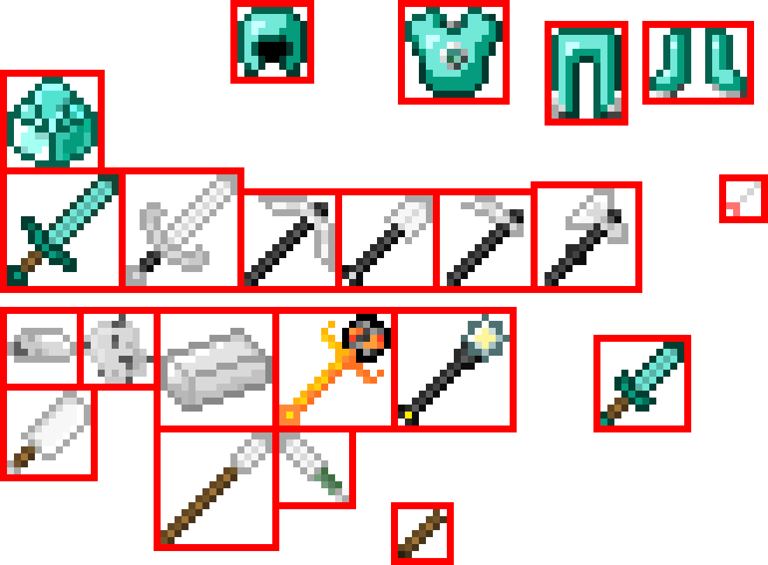[9664c4] Full Fan Minecraft Item Page
