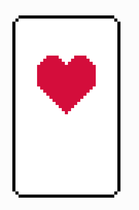 [9d27a3] Clubs Pixel card