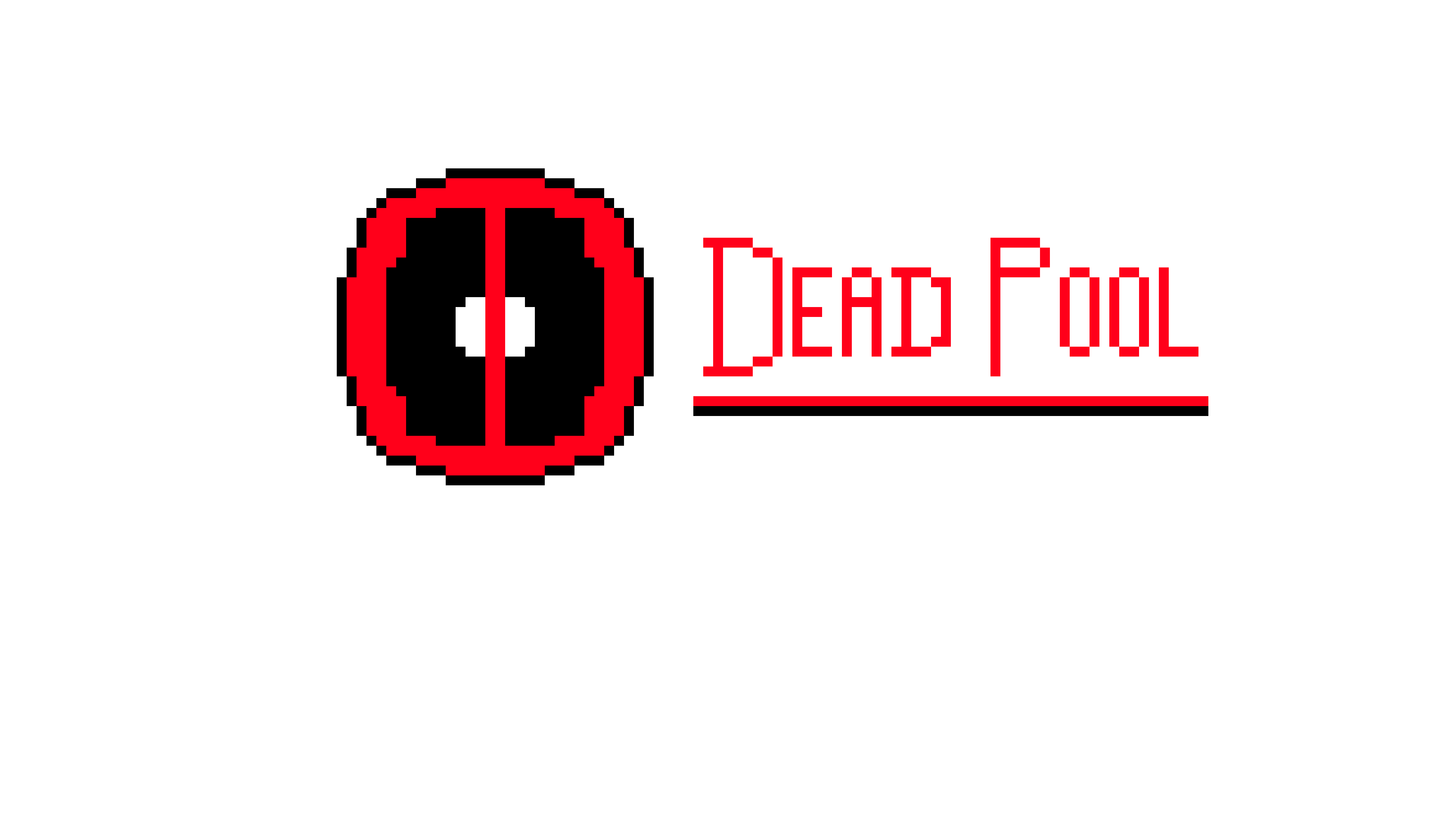 [9664c4] Deadpool Pixel Art