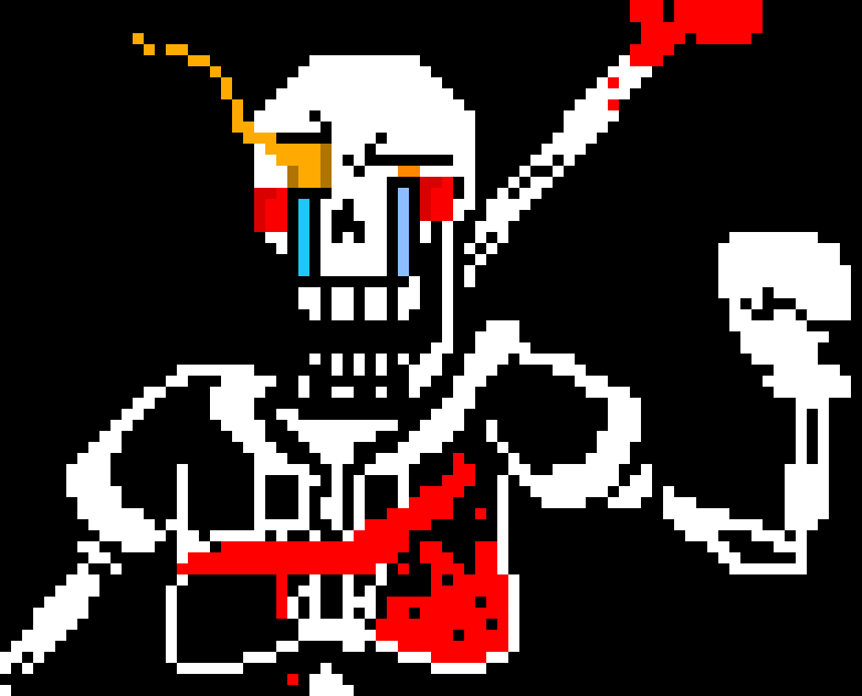 Chara Disbelief Papyrus: [starts playing a mix of bonetrousle and megalo strike back] [lv sound plays 10000 times again] HHAHAHAH you really are an... IDIOT [omega flowey laugh]
