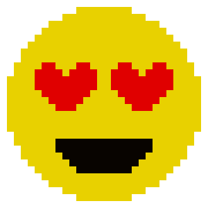 [9664c4] Heart Eye Emoji