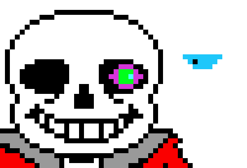 [7ce906] I'm just named Horror. I'm not actually HorrorTale Sans HorrorTale Sans