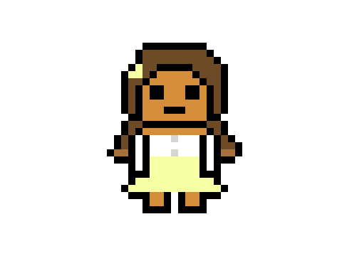 [bee043] danganronpa pixel sprite base