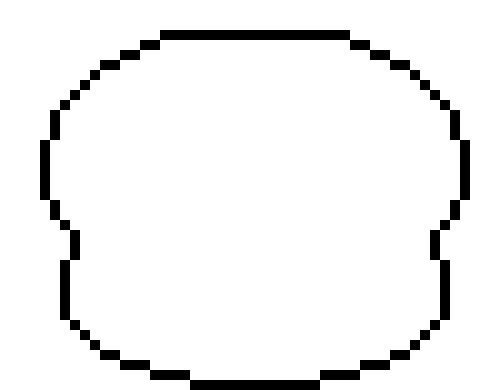 [9664c4] sans head bust pixel art