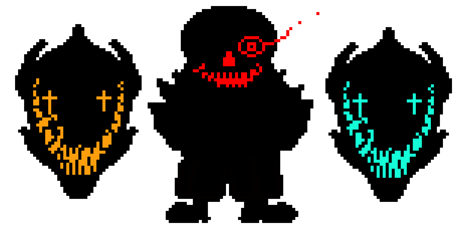 [9664c4] ErrorNightmare!Sans (And G. Blasters)