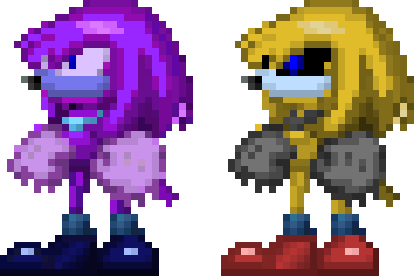 Sonic Mania - OCs - Dimension - By APLAWESOME