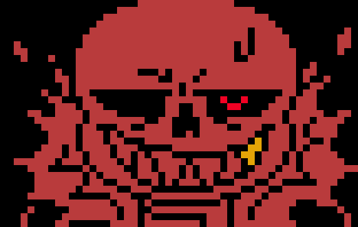 [e089b1] * Fucken cute sans abomination. -{ He throws another one }- 