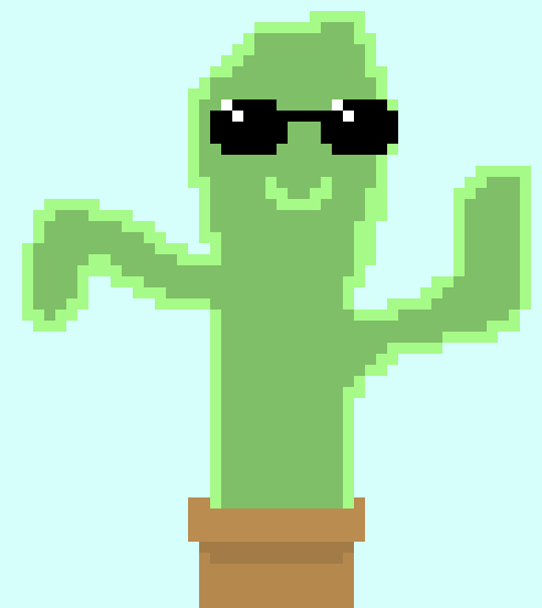 [9664c4] Happy Cactus