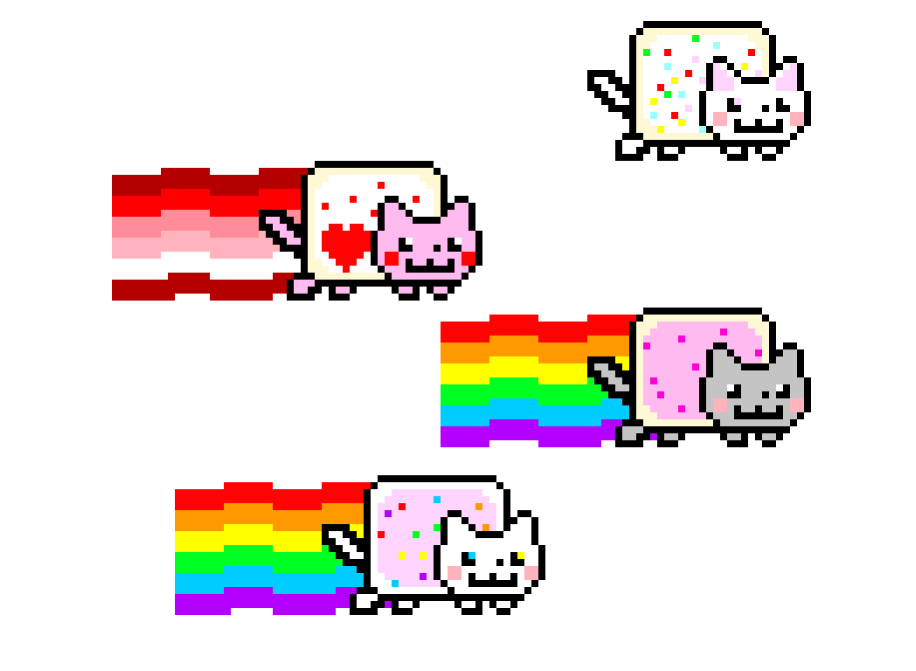 the nyan cat takeover.......yay