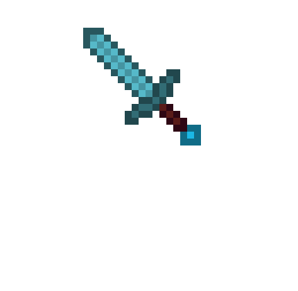 [9664c4] Minecraft Diamond Sword