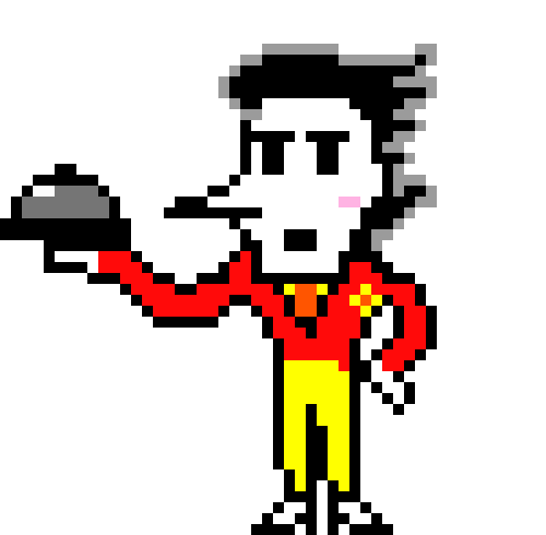 [55019f] Spamton Q. Spamton 2 Overworld Sprite