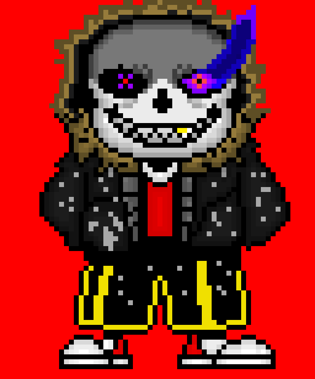 [9664c4] dustfell!Sans sprite (unofficial)