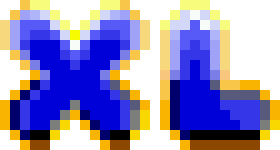 [09642b] sonic 2 XL fan-fade logo
