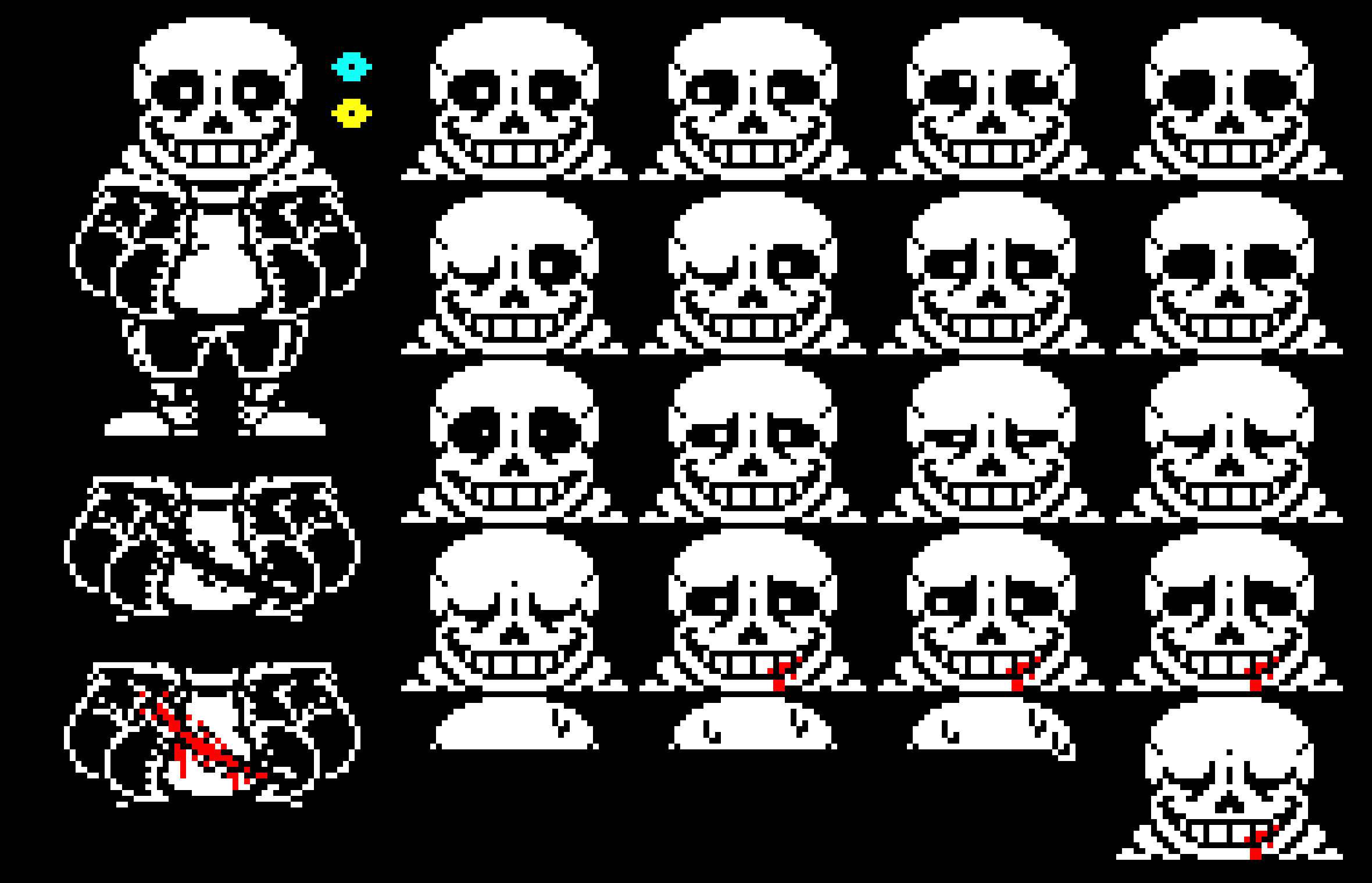 Sans Sprite sheet 2