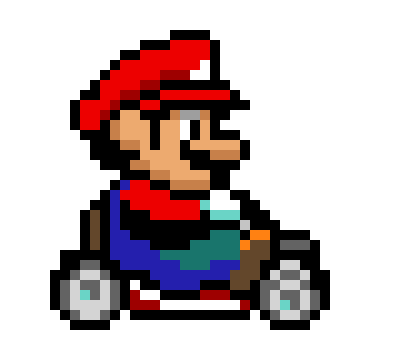 [9664c4] Mario Kart Pixel