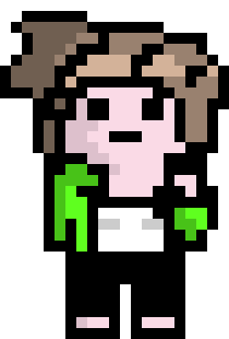 [9664c4] Danganronpa Pixel Sprite Base- Jaku