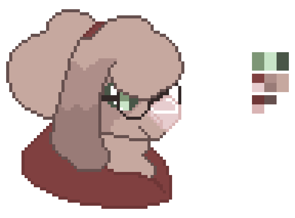 [3f3649] Fursona Headshot