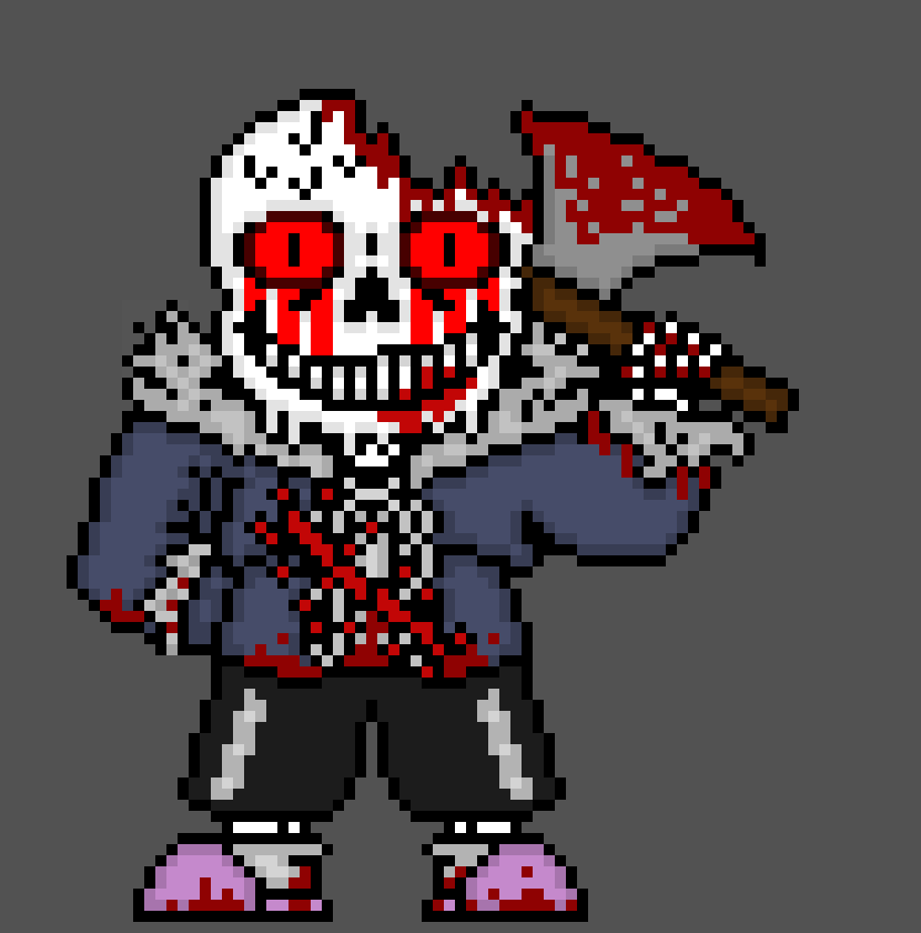 [e8cb42] Terror Sans Phase 2 V8 (THE FINAL FINAL CANON)