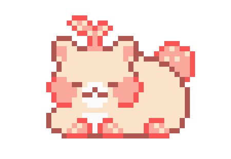 [cb6dbc] Red-ish pink dog