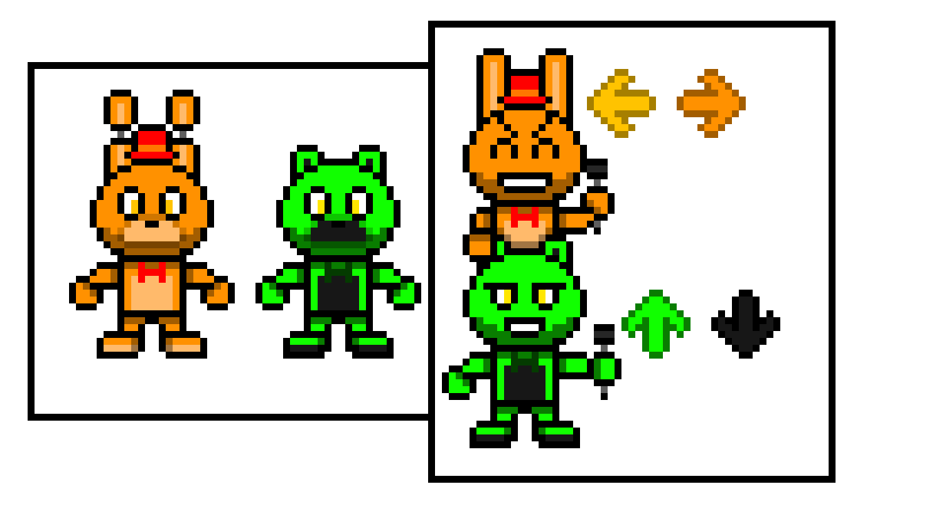 [ebeacc] Ocs In Fnaf And Fnf