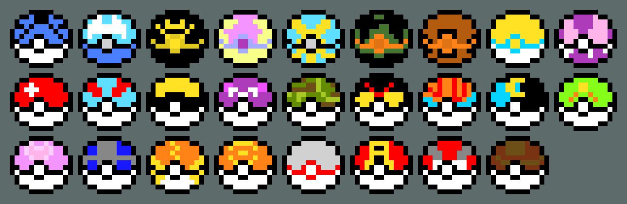 [9664c4] Poke-Balls