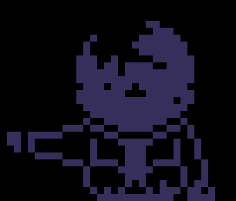 [7ce906] *(Smol deme sneaks behind whitty.) -HorrorTale Sans