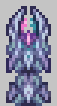 [34f83c] *It lays on the ground in front of the robot, either resting, or dead. Maybe a little bit of both.*