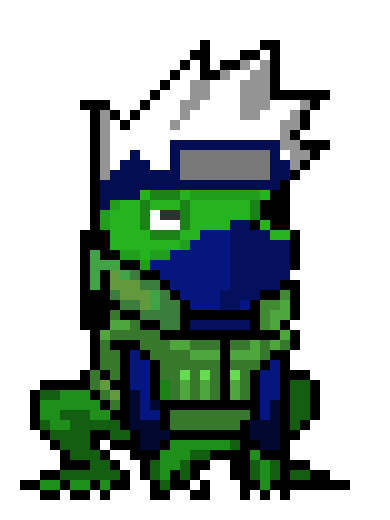 Kakashi as a Frog