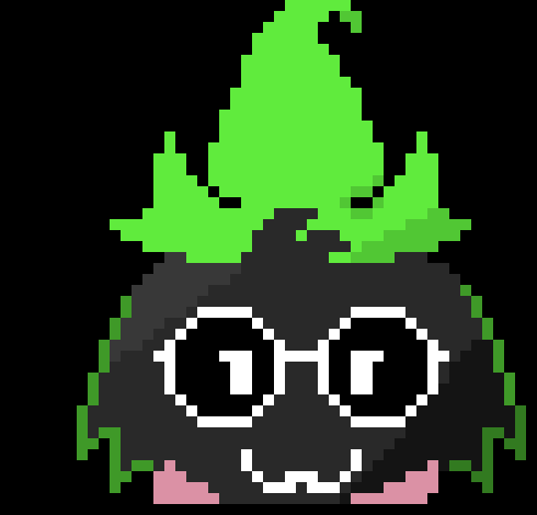 [05b0c1] *Ralsei sits on a familiar pink bench, with a wilting blue plant and a pink and white banner outside of PAMall. It gives a good view of the Lost Woods. He sweeps off the bench, as there is dust and a few strings and assorted robot parts on it.*