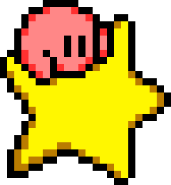 [9664c4] Kirby on star