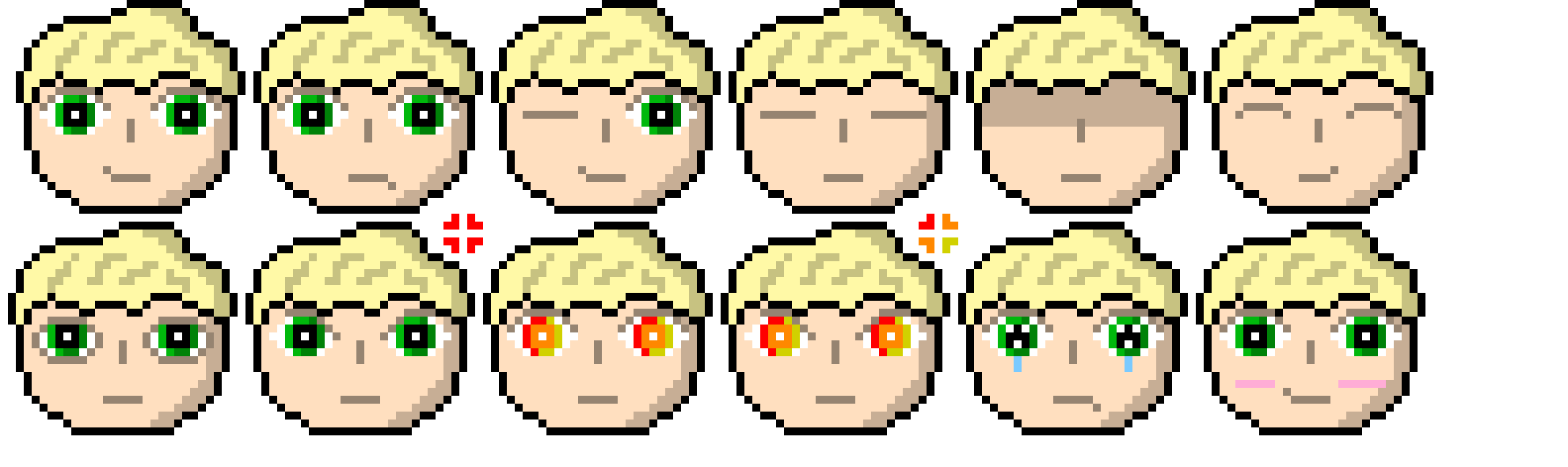 [e16e82] Heh, I just use one body and put the faces on it.