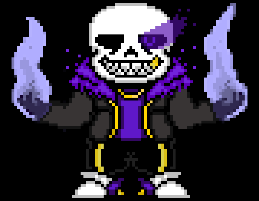 [3fbcbf] Cannon Pacifist Fell Sans