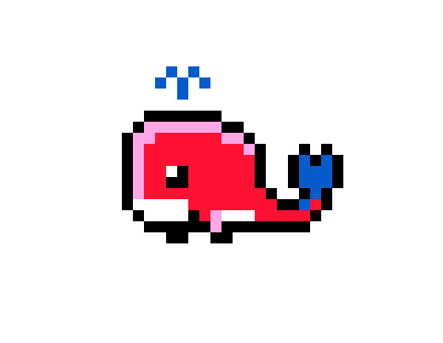 [e3be5b] Pixel Whale