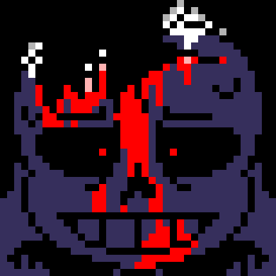 [7ce906] *(Demented went through the ground.)  -HorrorTale Sans