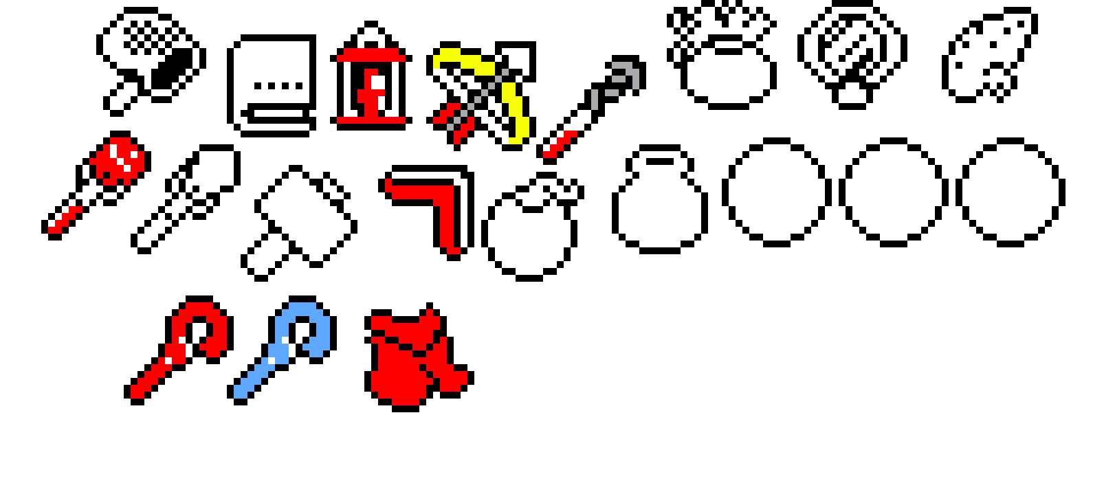 [9664c4] Items!!!