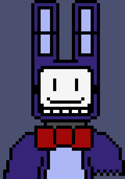 [b9de0d] *he goes to parts and service to tell his friends* - withered bonnie